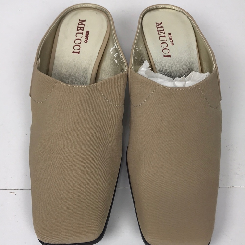 Sesto Meucci Mules.  Size 7 NWOT. Italian